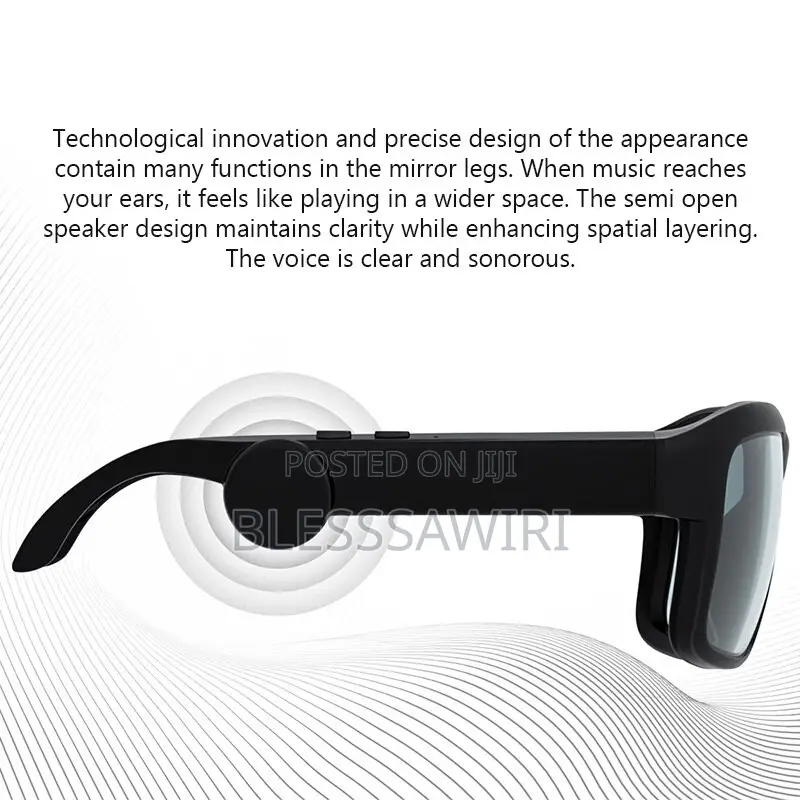 Intelligent Smart Bluetooth Headphone Eye Glasses