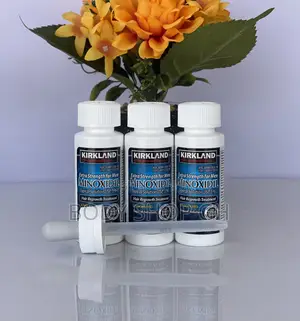 Undiluted Kirkland Minoxidil for Beard and Hairline Regrowth