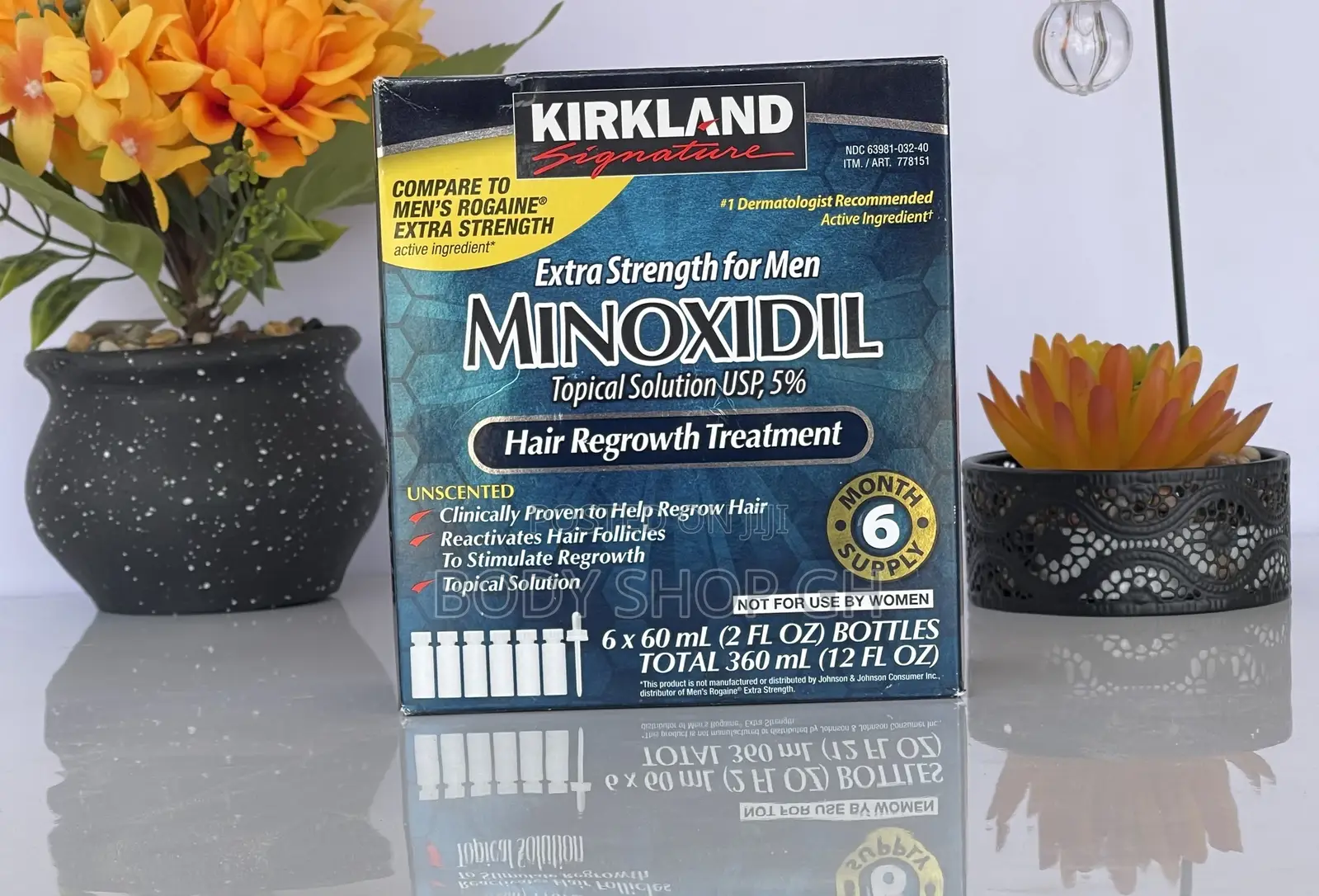 Extra Strength Kirkland Minoxidil / Full Box / Original