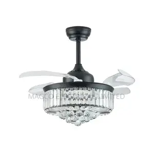 Chandelier Ceiling Fan Light With Remote