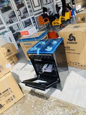 Well Design Chigo 50x50 4 Gas Burner With Oven and Grill.