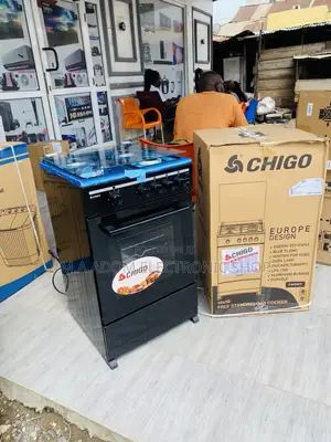 Sleek Design Chigo 50x50 4 Gas Burner With Oven.