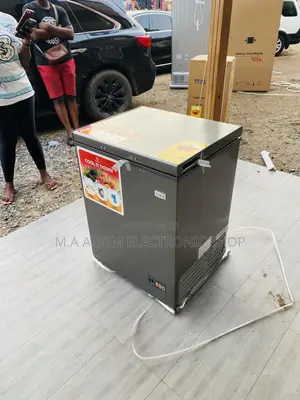 Fast Cooling Zara 200 1 Door Electric Chest Freezer(Gray).