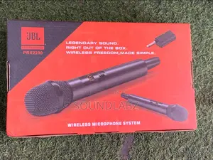 JBL Prx2200 Dual Wireless Professional Universal Microphone