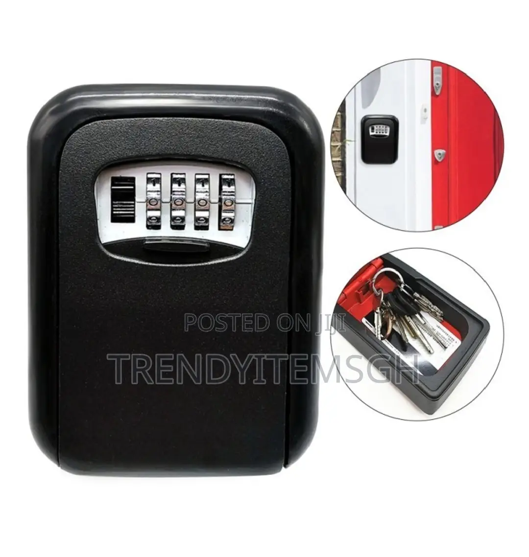 Wall Mount Storage Organizer Password Key Box