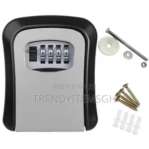 Wall Mount Storage Organizer Password Key Box
