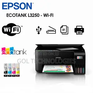 Epson Ecotank L3250 Printer With Wi-Fi and Wi-Fi Direct
