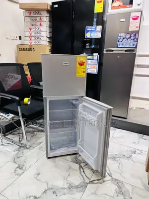 Electric Nas D2-13fl Double Door Fridge Nasco Grey