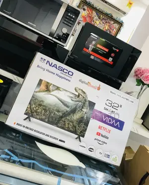 Smart 32 Inches Nasco Black Electric Glossy Tv