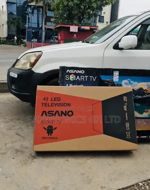 Digital Satellite Asano 43 Inches Glossy Led Black Tv