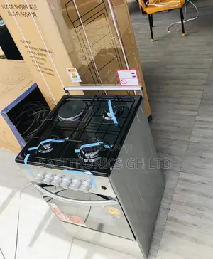 1 Electric 3 Gas Cooker Oven With Grill Volcano 50x50 Tv
