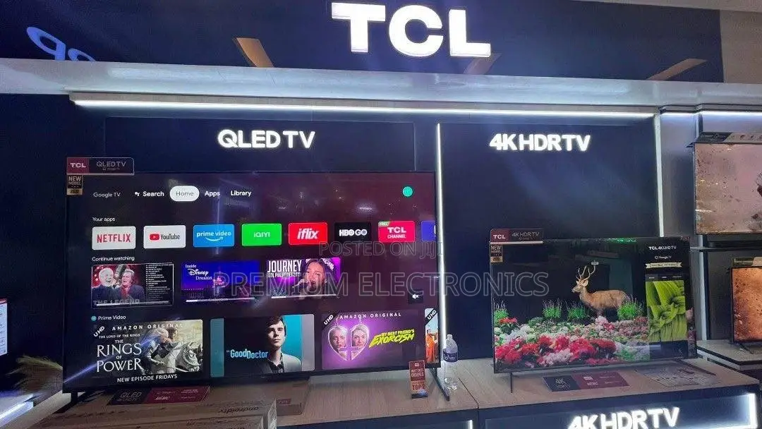 Google TV | 2GB RAM/16 GB Flash Memory TCL QLED 65" Android