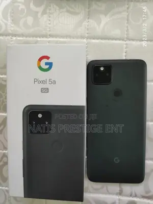 New Google Pixel 5a 5G 128 GB Black