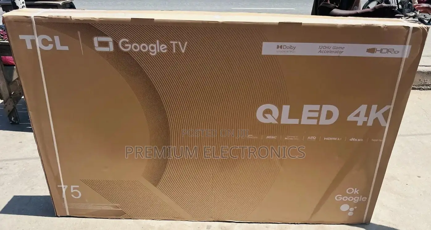 75inch Bright And Brilliant Tcl Qled 75p7k Uhd Android