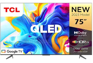TCL 75C645 190.5 Cm (75 Inch) QLED Ultra HD Google TV Wit