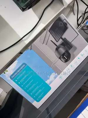 4G SIM CCTV Camera With Solar Panel