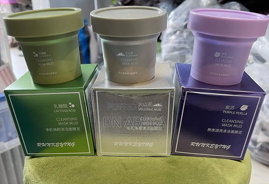 Anti Ageing Facial Cleansing Mask Mud