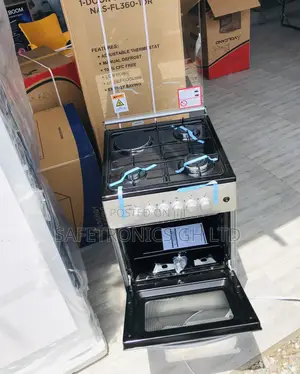 50x50 1 Electric 3 Gas Burner Oven With Grill Volcano