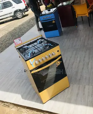 Volcano 4 Gas Cooker Oven With Grill 50x60 Glass Lid