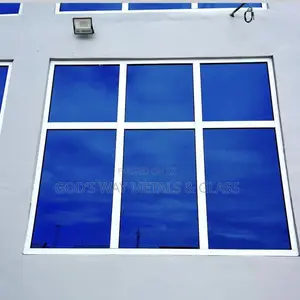 Blue Reflective Glass Windows