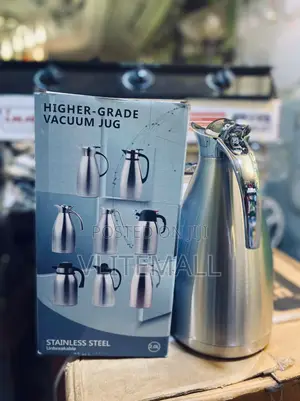 Stainless Steel Insulated Dual Layer Coffee Water Jug Therma