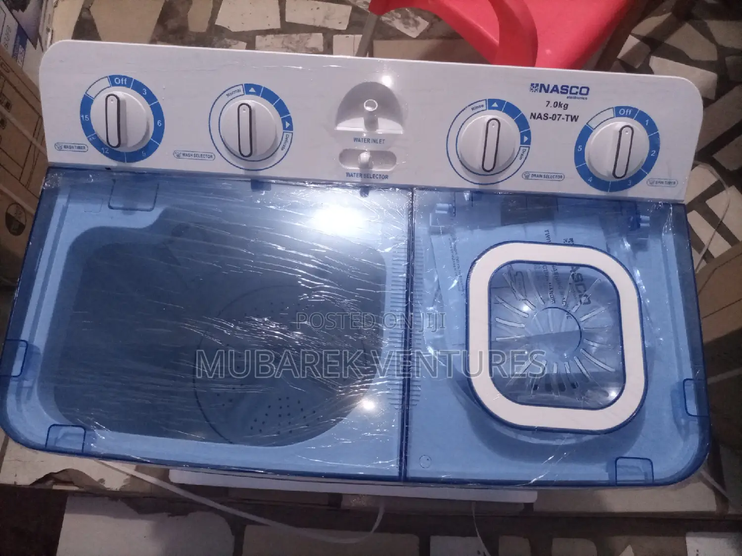 Nasco 7kg Twinload Washing Machines