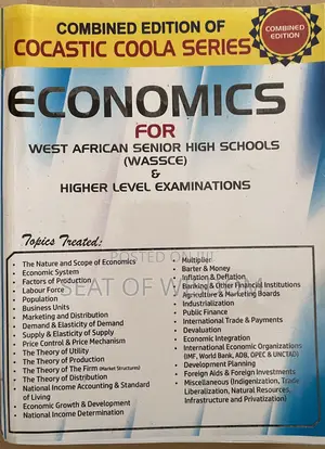 Economics for Wassce-Cocastic