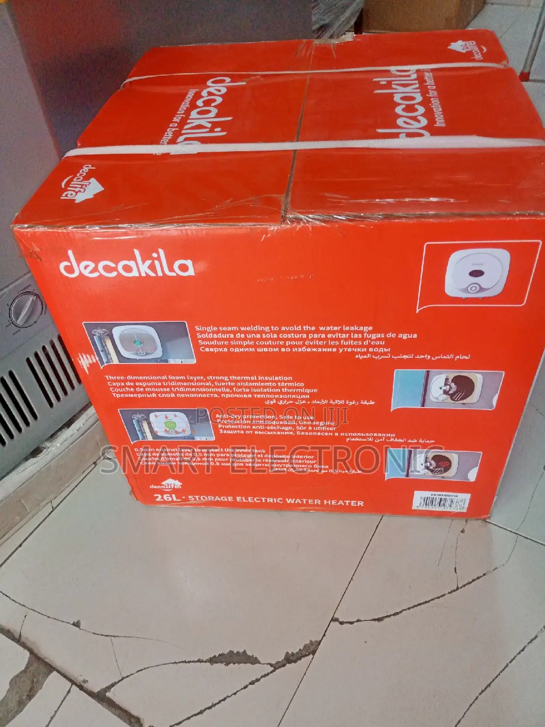 Brand New Decakila Storage Electric Water Heater