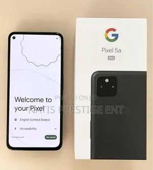 New Google Pixel 5a 5G 128 GB Black