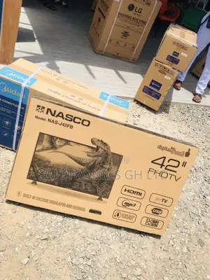 Electric Digital Satellite Nasco 42 Inches Glossy Black Led