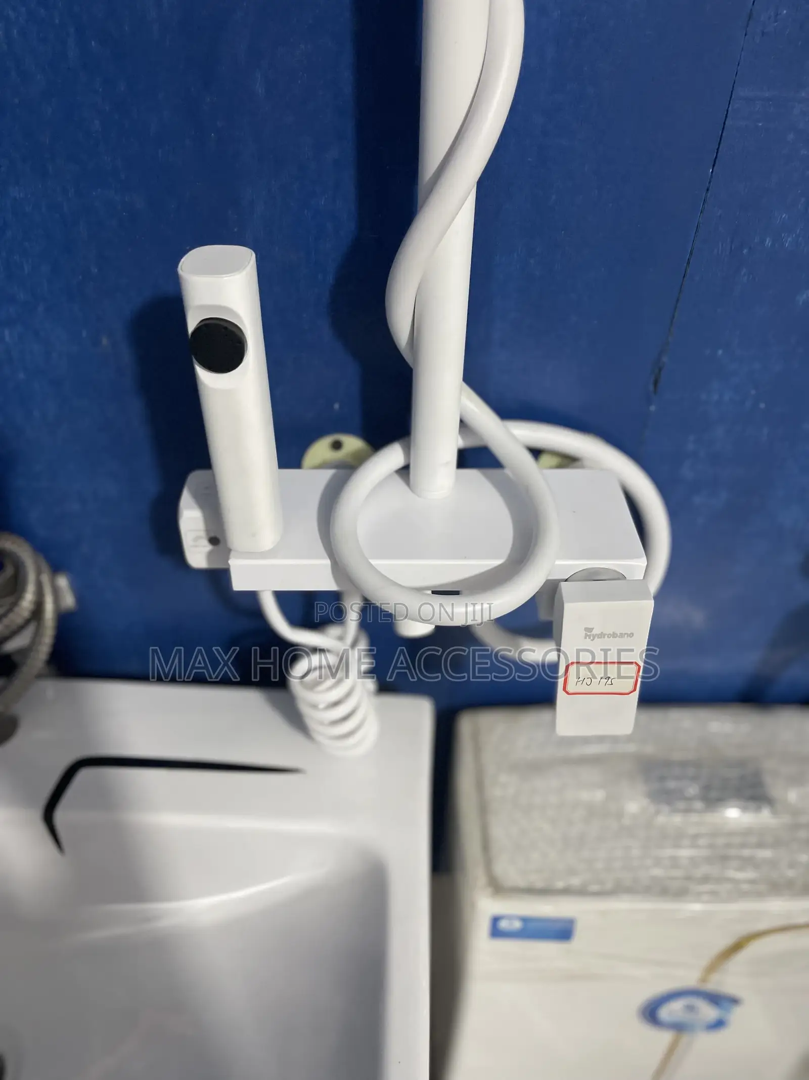 White Shower Mixer