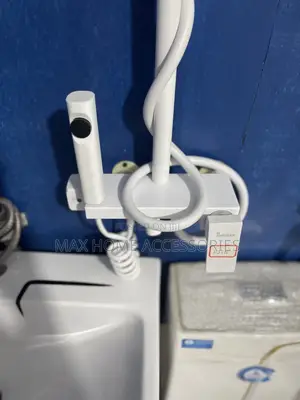 White Shower Mixer