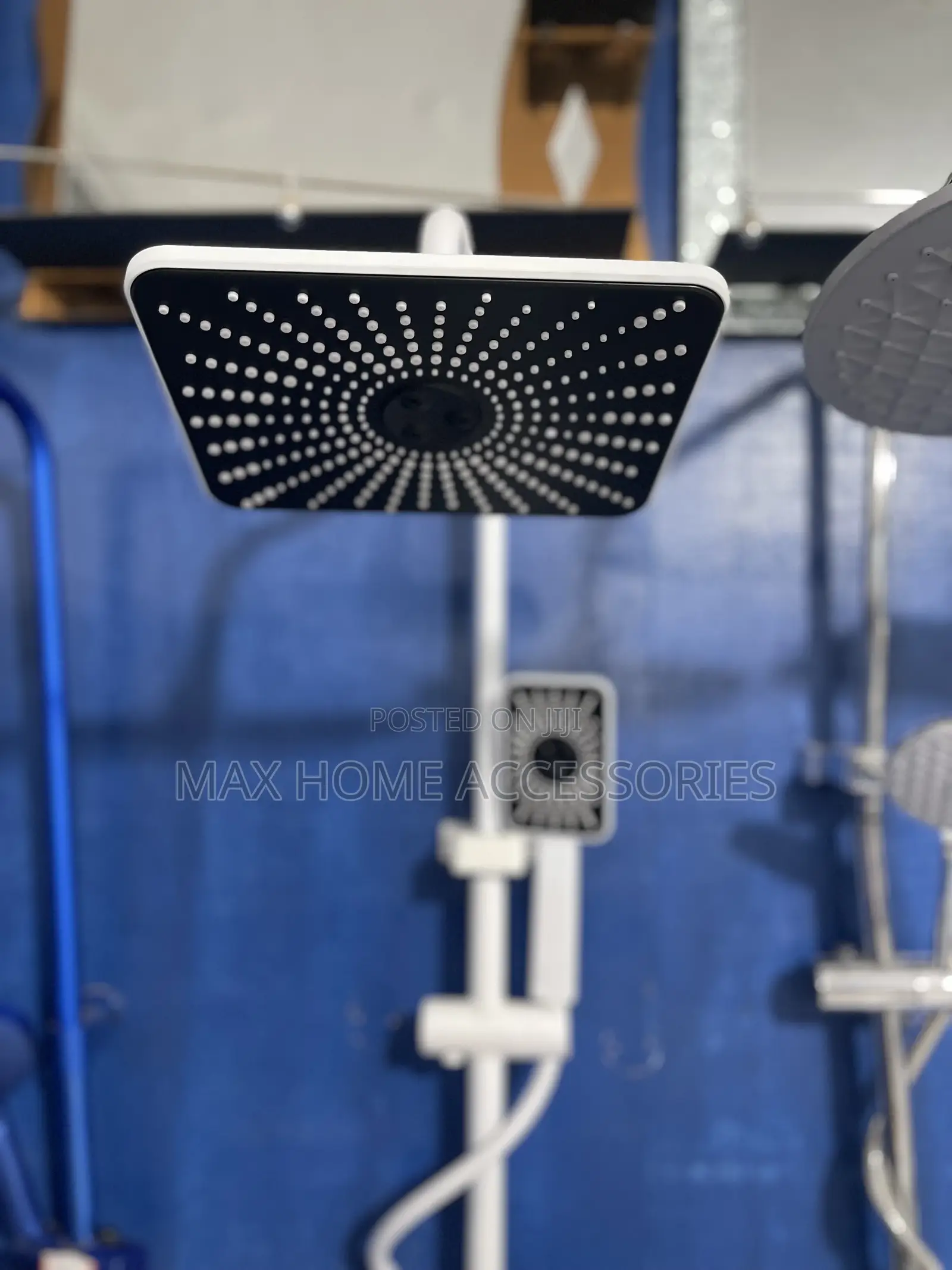 White Shower Mixer
