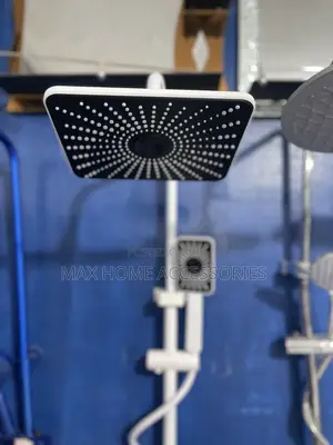 White Shower Mixer