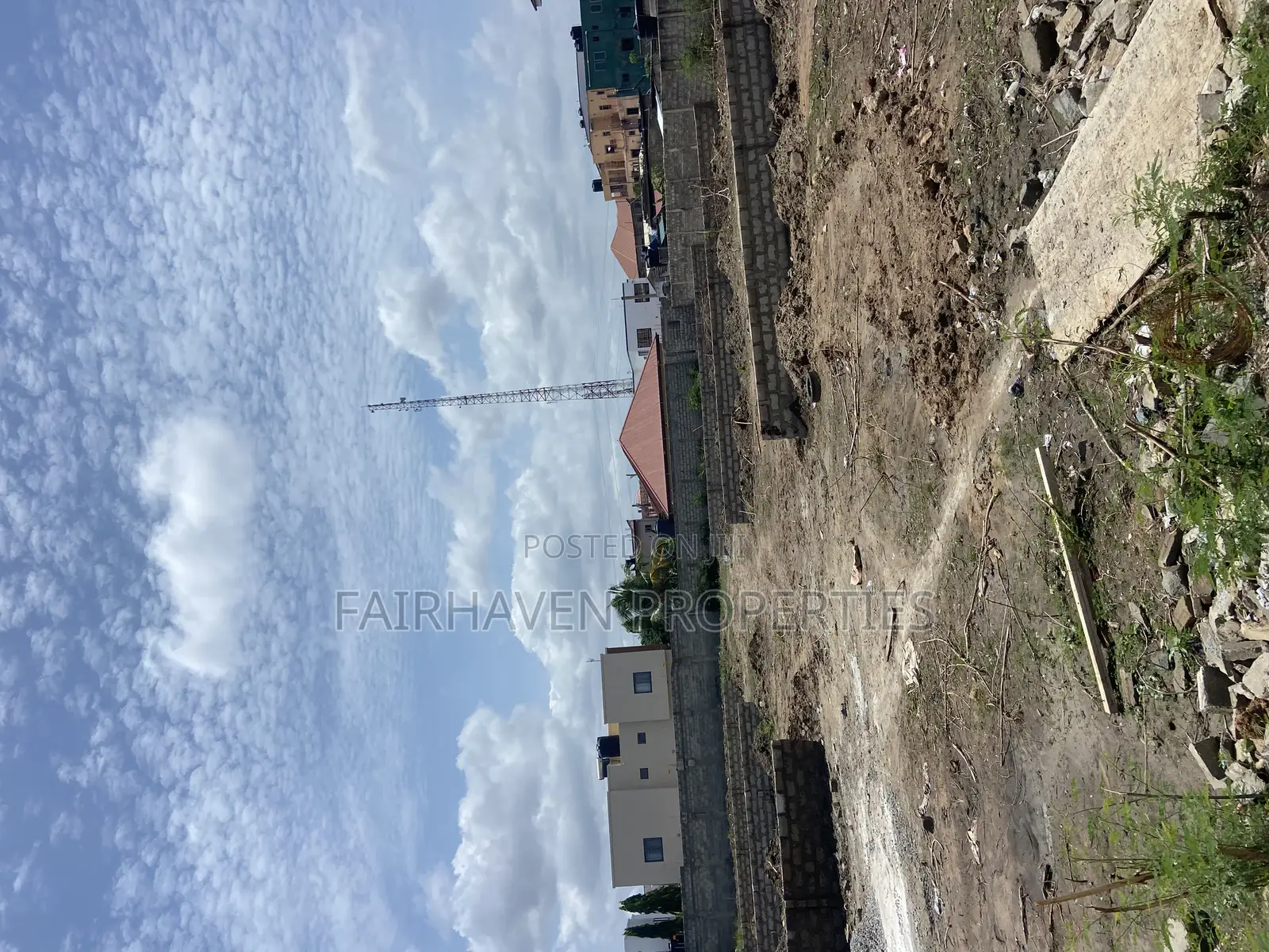 Half Plot of Land for Sale at East Airport (Titled Land)
