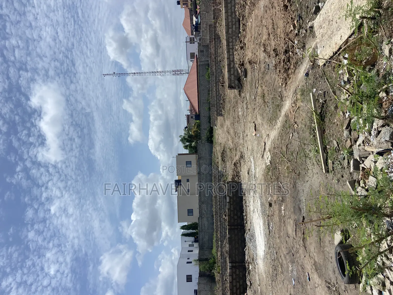 Half Plot of Land for Sale at East Airport (Titled Land)