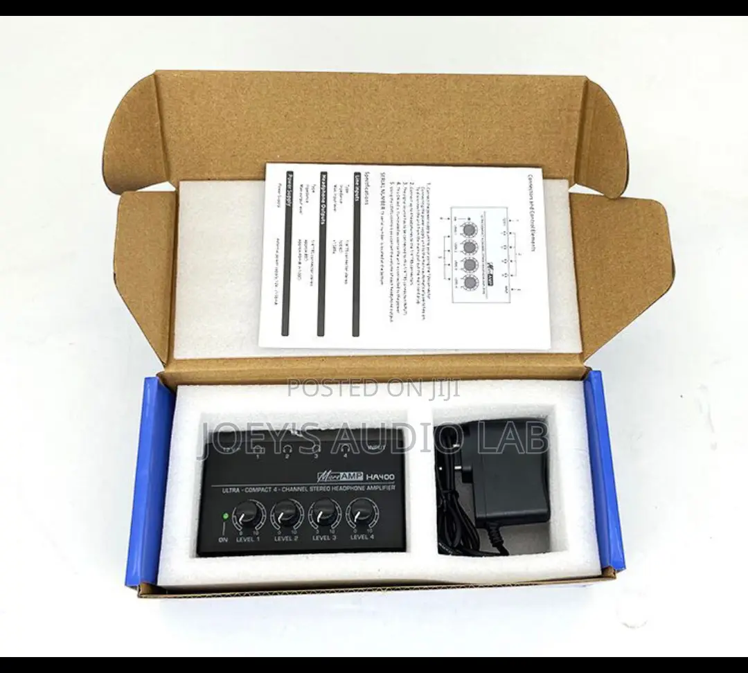 Ha400 in-Ear Headphone Amplifier/Distributor