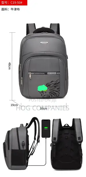 Waterproof Laptop Tablet Travel Bag School Backpack