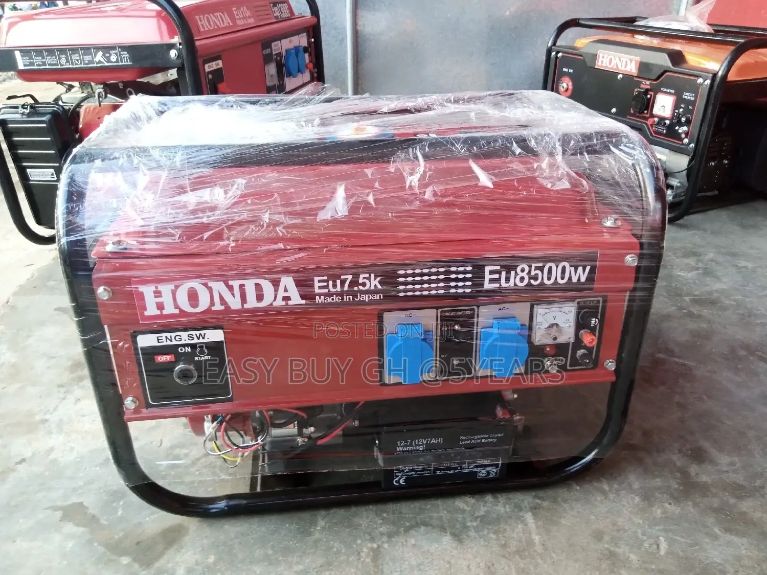 New Generator Honda Quality Generator 7.5kva Honda