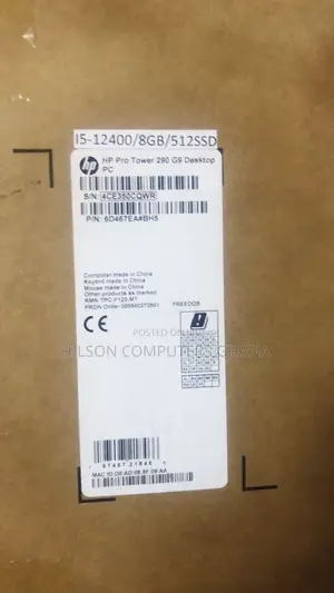 New Desktop Computer HP 290 G9 All-in-One 8GB Intel Core I5 SSD 512GB