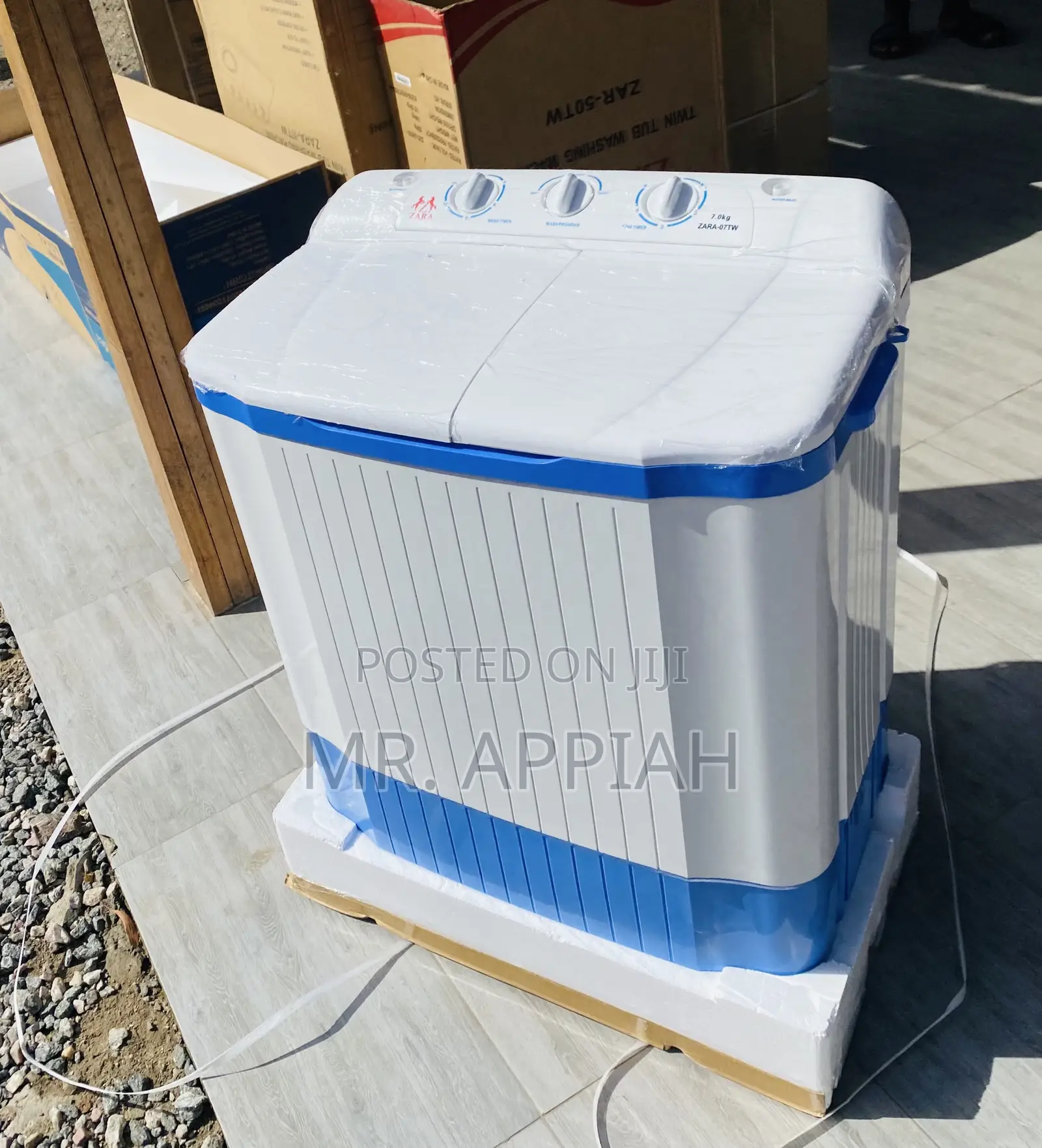 Shop Zara 7kg Top Load Washing Machine + Spin/Dry.