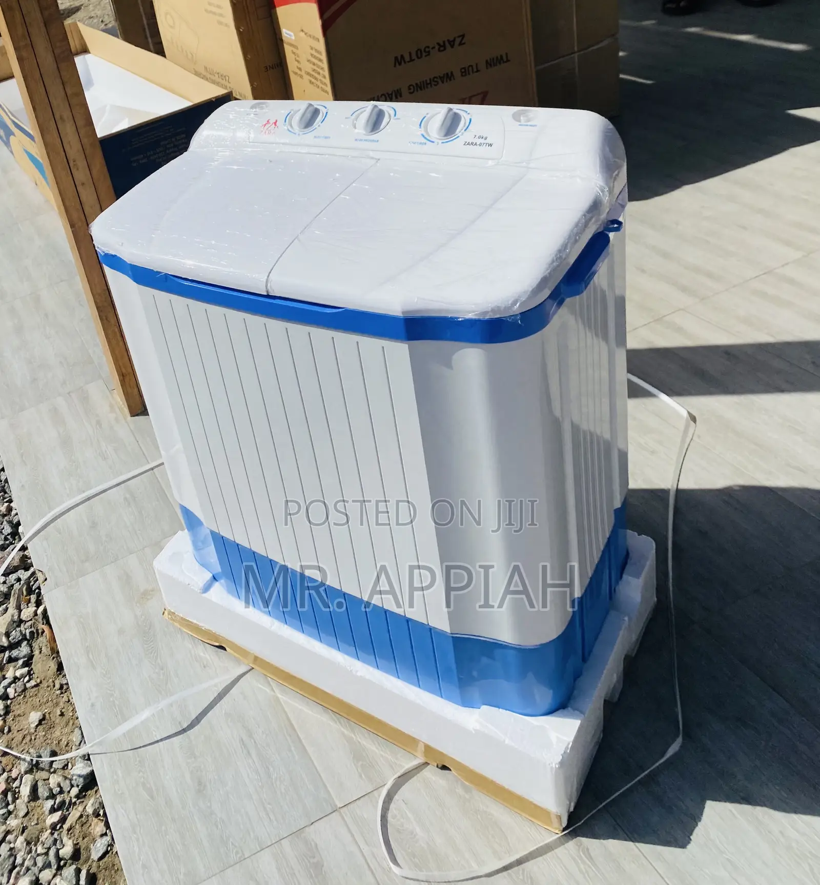 Shop Authentic Zara 7kg Top Load Washing Machine.