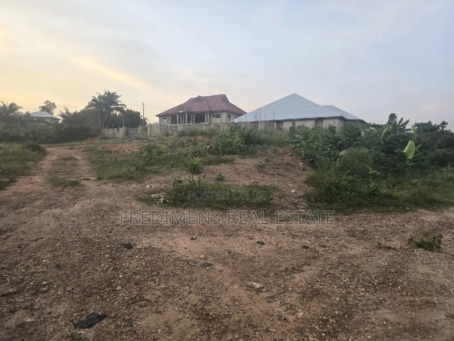 A Plot in Town at Atimatim-Essen for Sale.