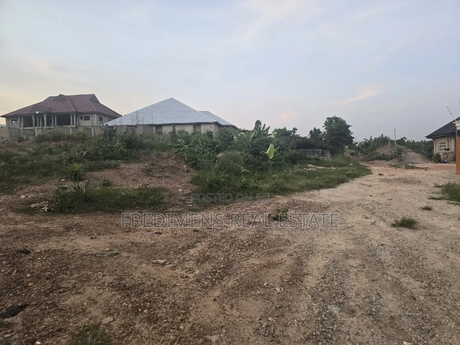 A Plot in Town at Atimatim-Essen for Sale.