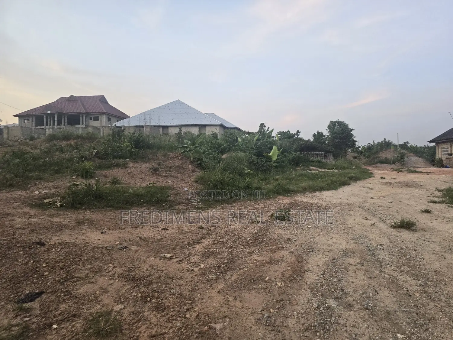 A Plot in Town at Atimatim-Essen for Sale.