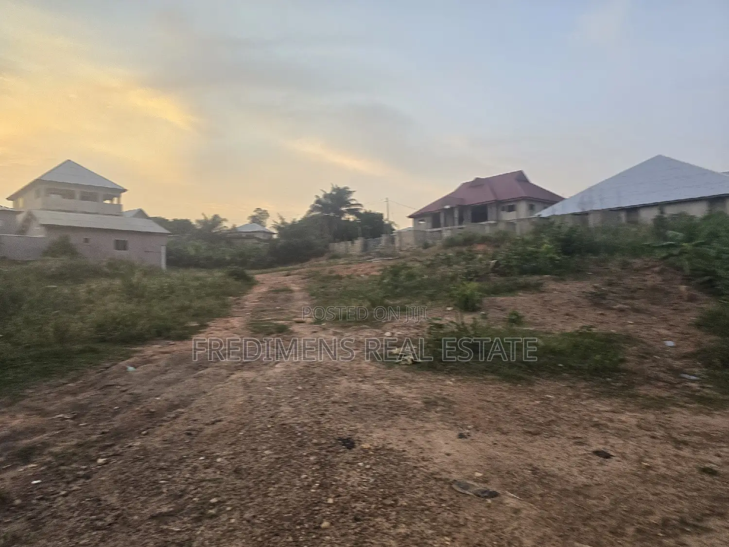 A Plot in Town at Atimatim-Essen for Sale.