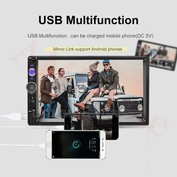 7 Inches Universal Car Mp5 Multimedia Player