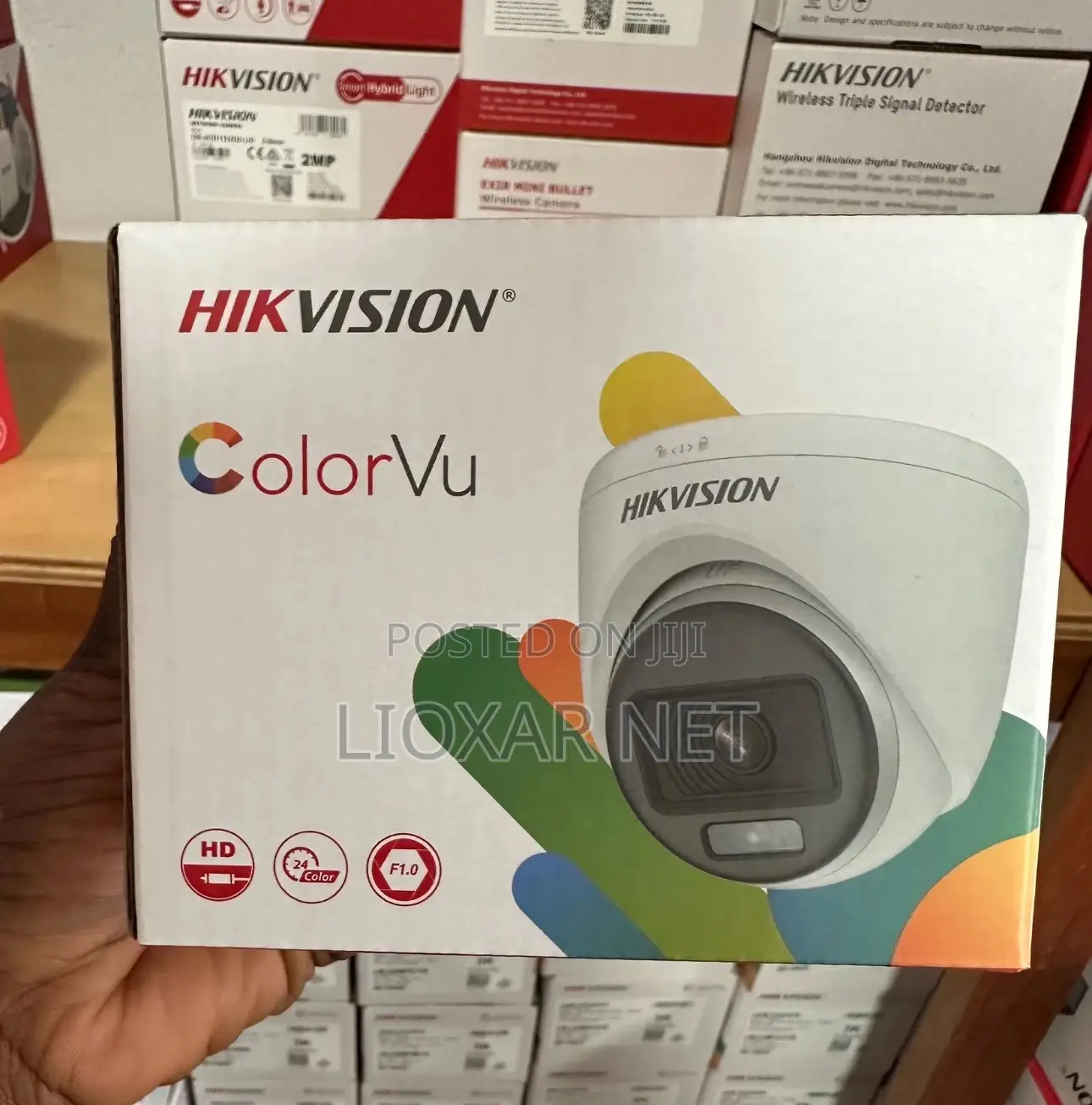 Colorvu Indoor Audio Fixed Turret Camera