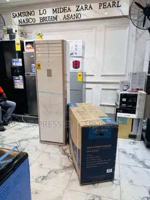 Midea 3hp Split R410 Gas White Sleek Floor Standing