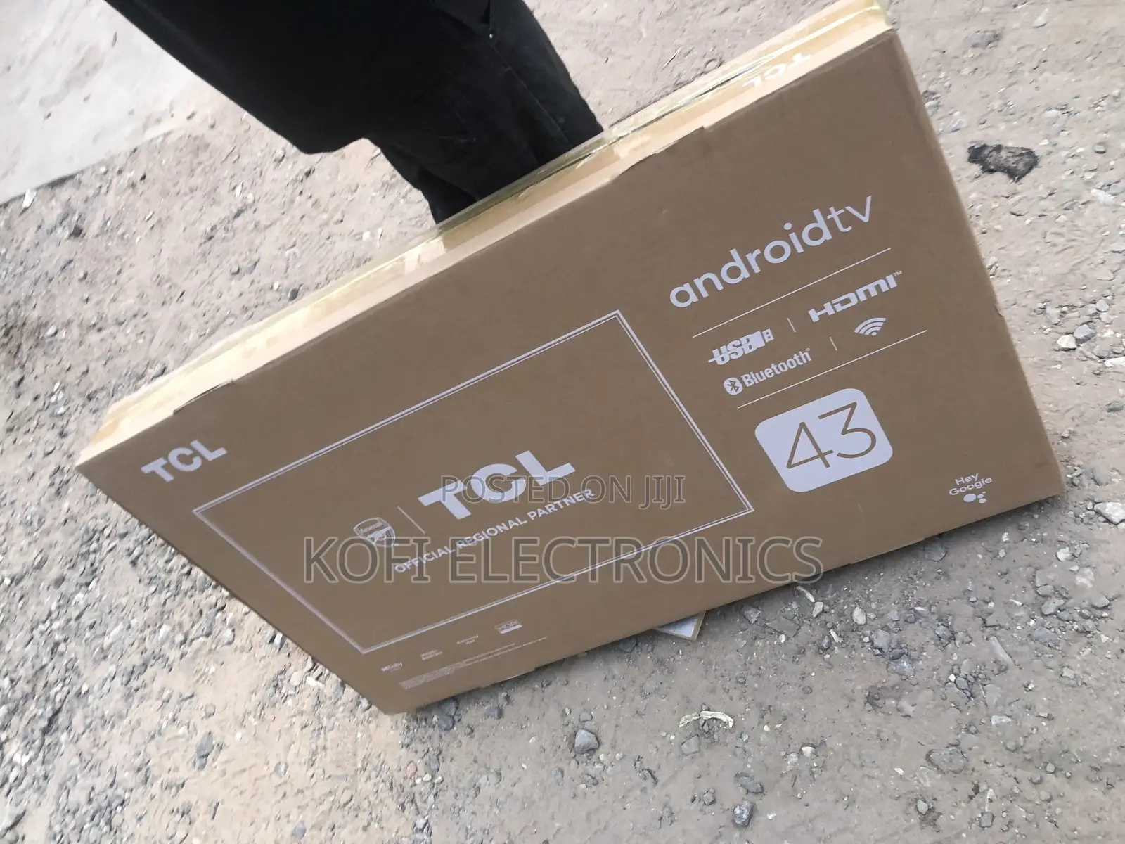 More Screen,Less Limits TCL 43 FHD Smart Android TV 43S5400A